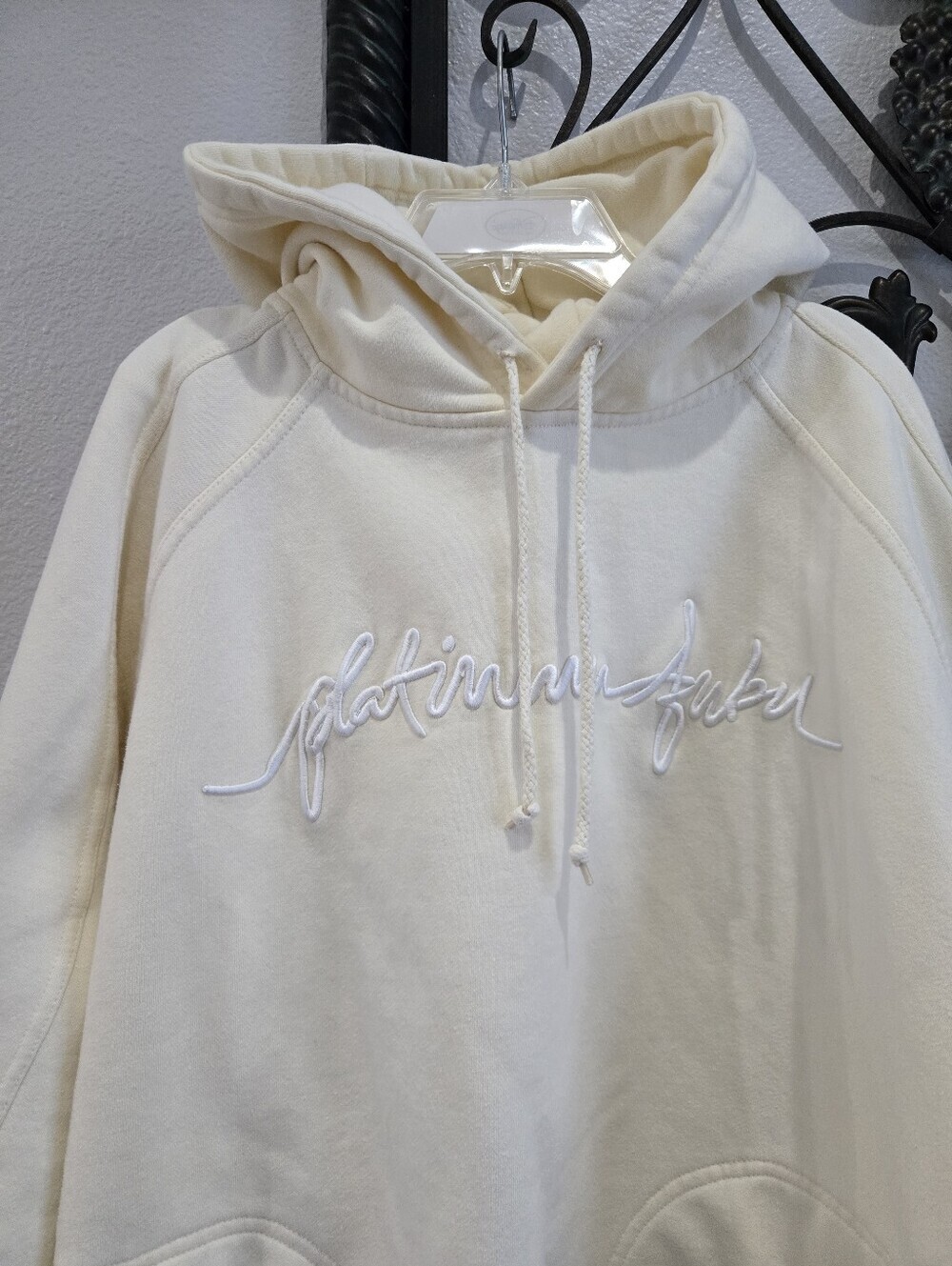 Vintage Y2k Butter Yellow Platinum Fubu Hoodie